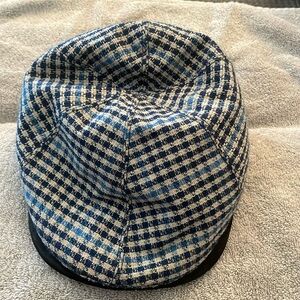 Medium Goorin bros polyester & rayon flat cap with suede brim